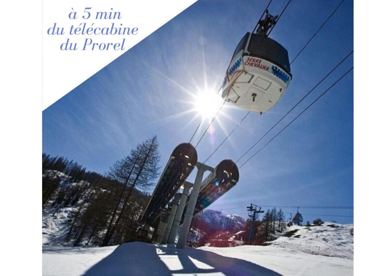 Mas De Blais Appartement Chaleureux A 5 Minutes Des Pistes Briançon Exterior foto